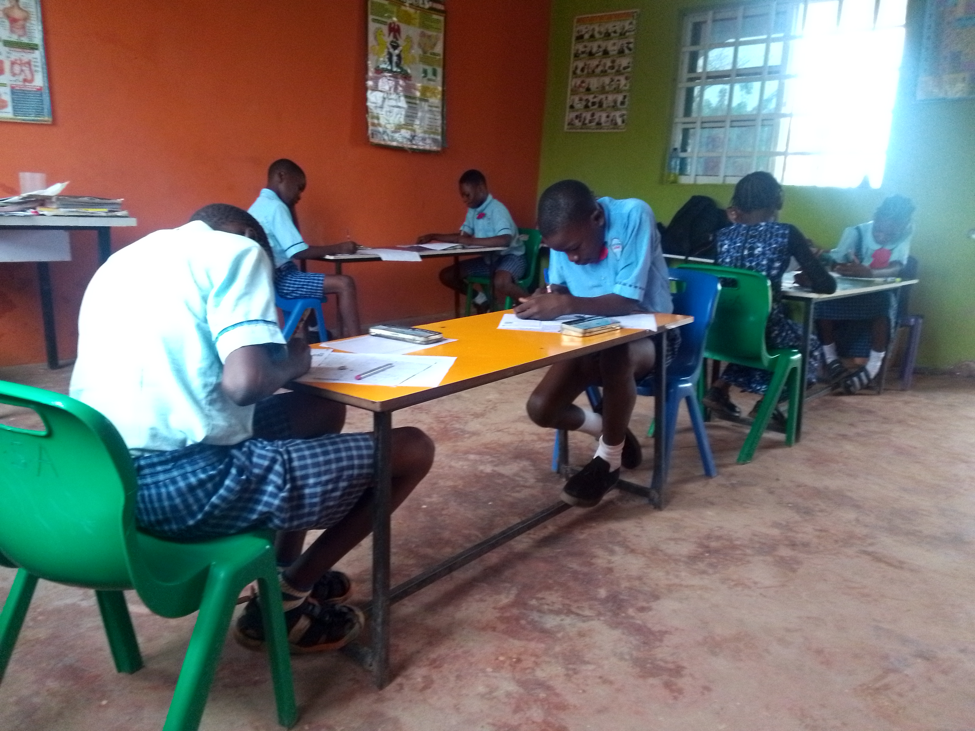Junior secondary students in active learning